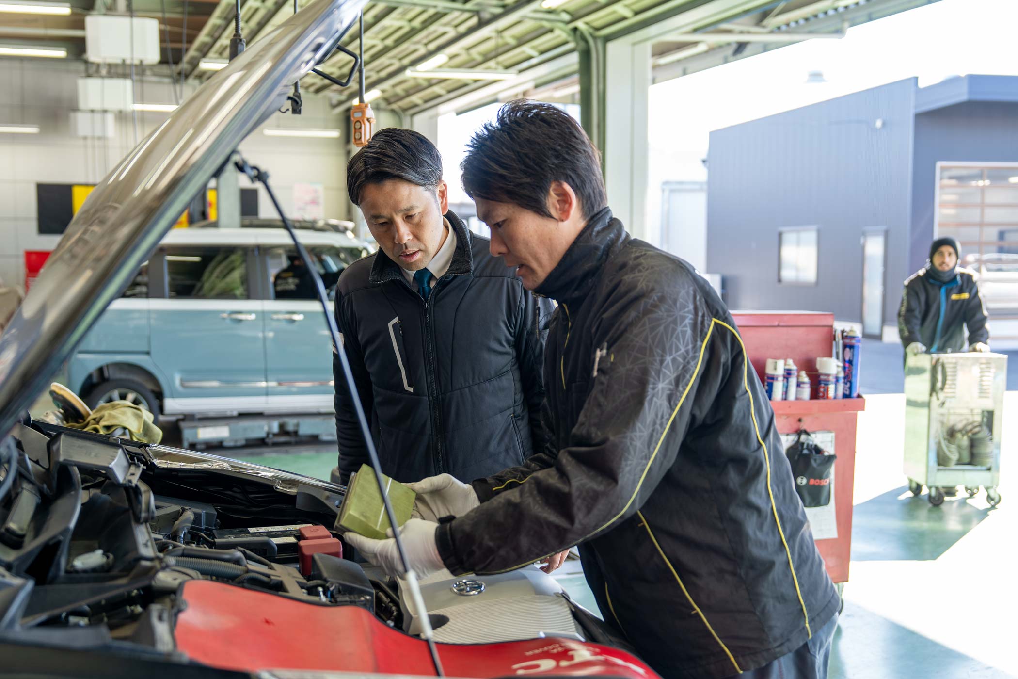 買った後の面倒もすべてお任せ